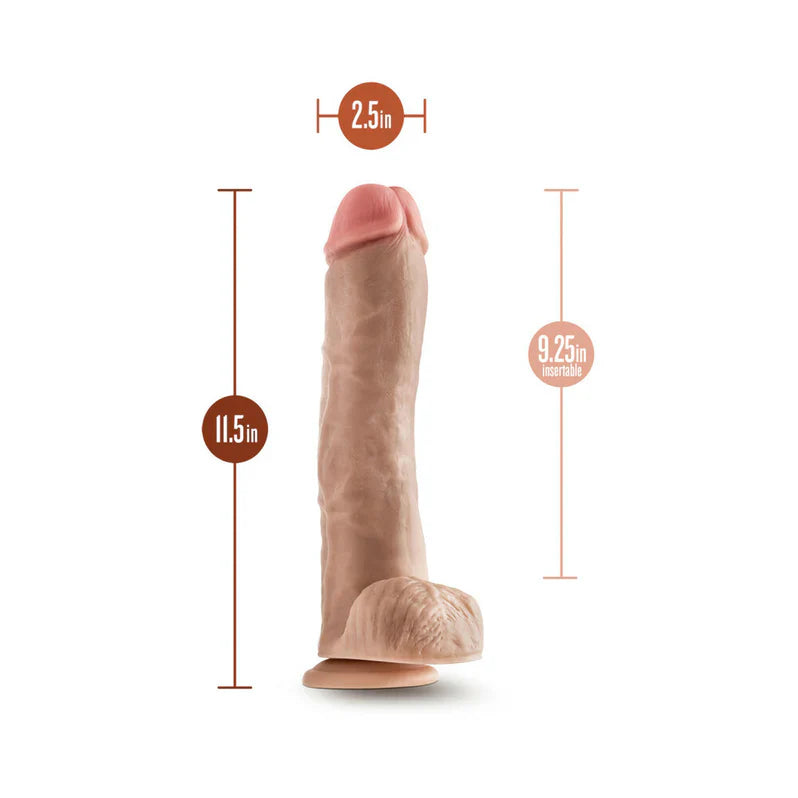 Dildo Hung Rider Hammer 29 cm - Color Carne