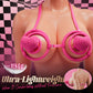 HaloWear Vibrador de pezones 6 en 1 con sujetador y control por app