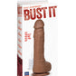 Dildo para eyaculación Bust It de 8.5" - Marrón