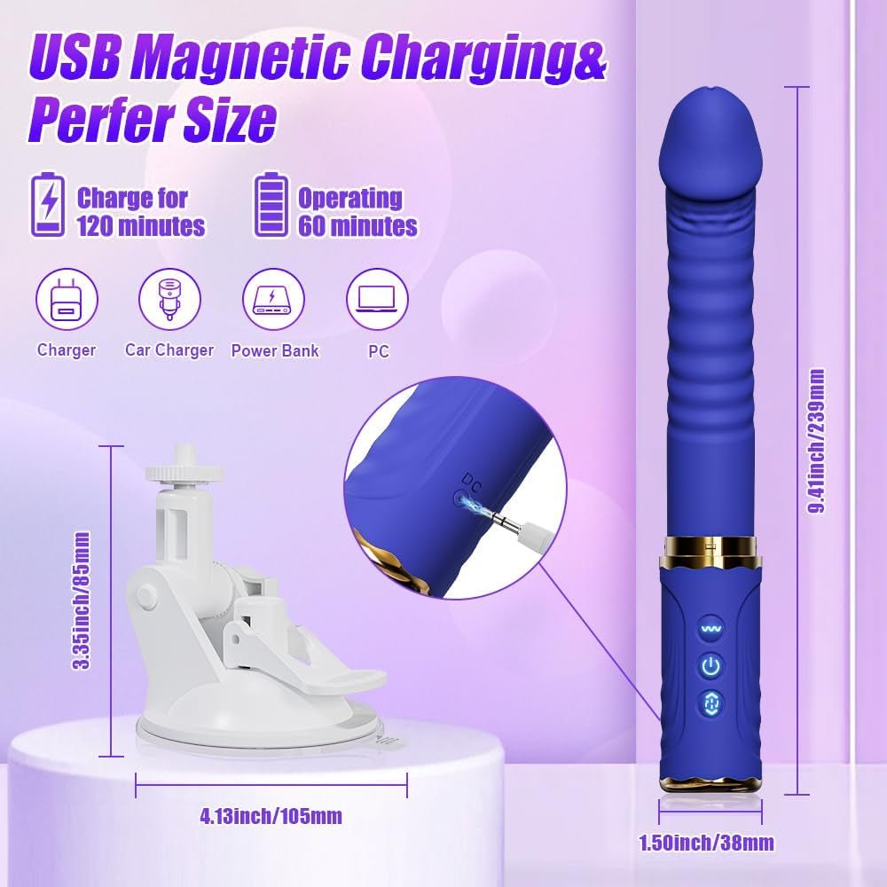 DeepPulse: Máquina de dildos con 10 modos de propulsión