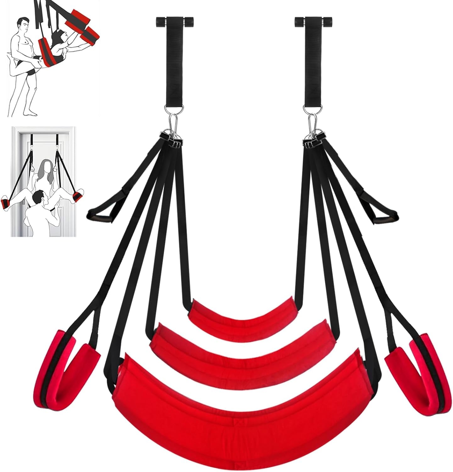 Columpio sexual ScarletRise para puerta 363 kg acolchado