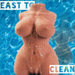 ArcMuse Brown Sex Doll Torso Dual Channel 10.7LB