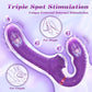 VeloraSync Strapless Strap On Double Ended Vibrator