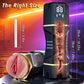SensaFlow Vibrating Pocket Pussy 5 Suction 9 Vibration Stroker