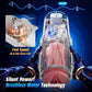 HyperGlide AI App Control Thrusting Heated Pocket Pussy Stroker