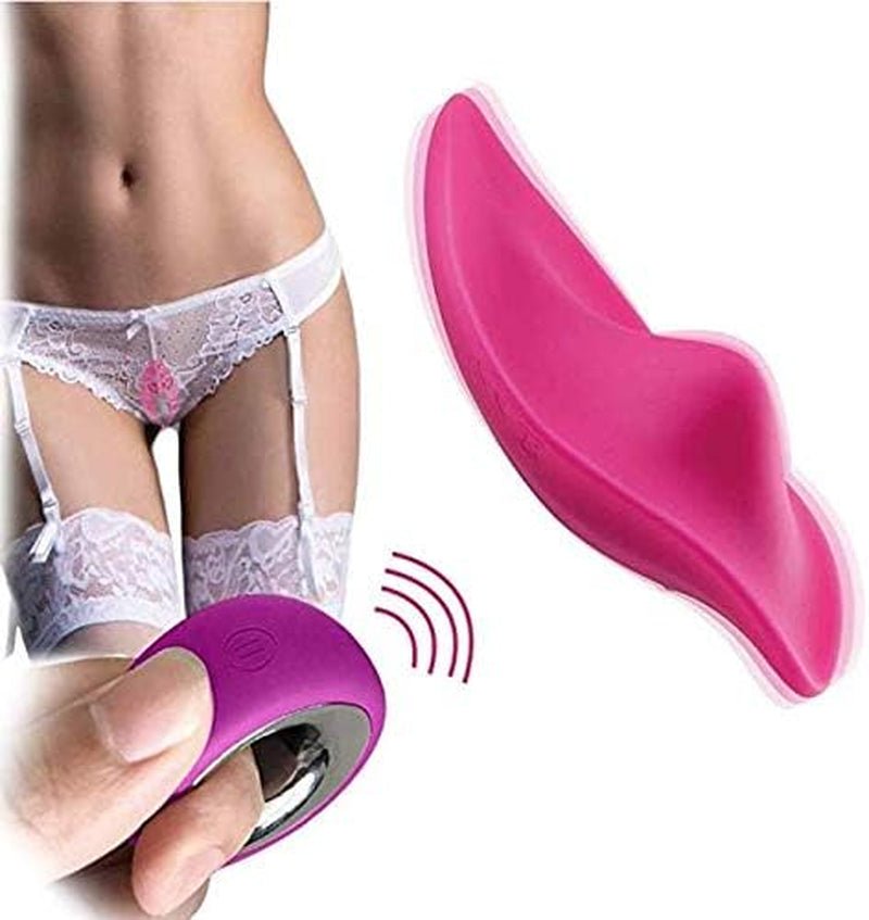 RoseWhisper Vibrador de bragas con control remoto 12 modos