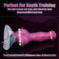 PinkKnot 8.2” Squirting Knot Dildo Silicone Suction Cup
