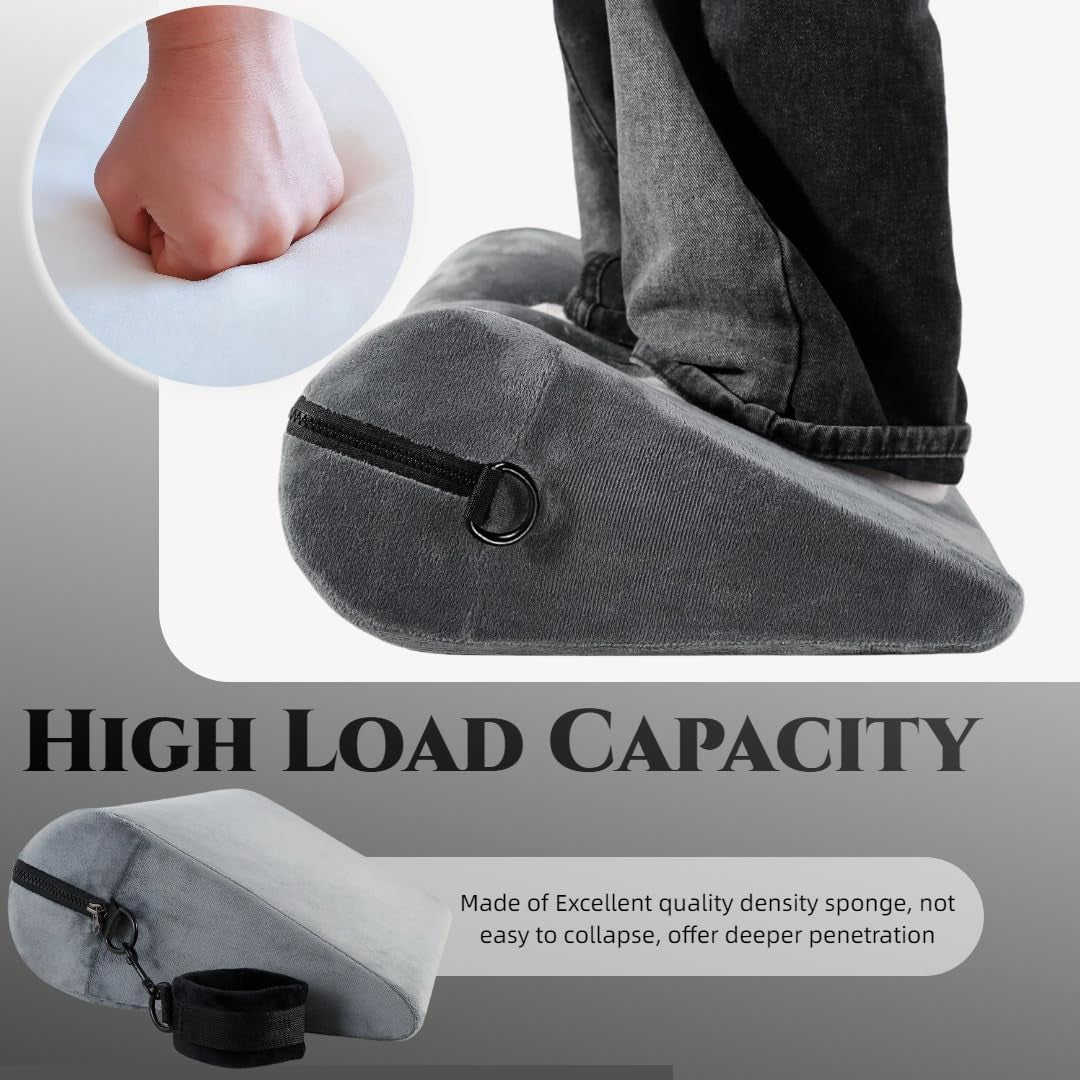 Almohada de espuma CoreBond con cuña de posicionamiento y esposas