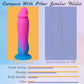PulseCore8X 7.5” Vibrating Dildo 8 Modes Suction Cup Waterproof
