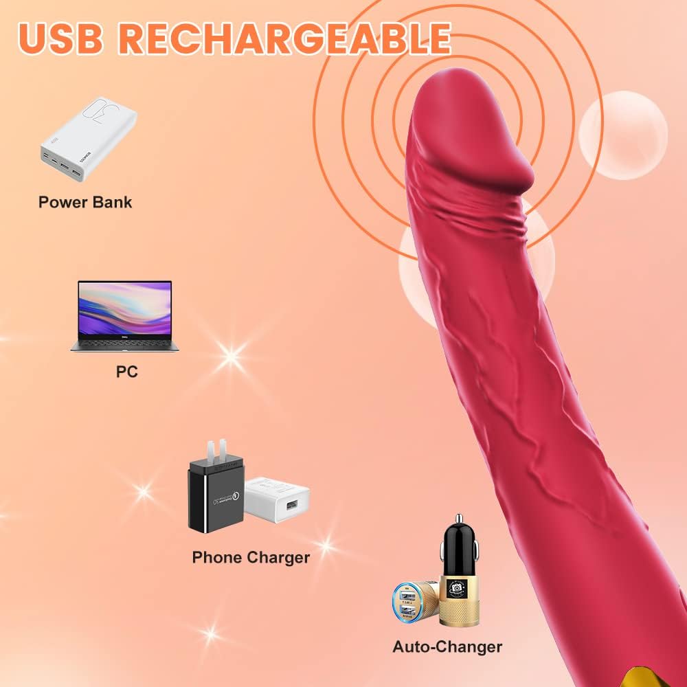 Vibrador Dildo Potente SynthPulse