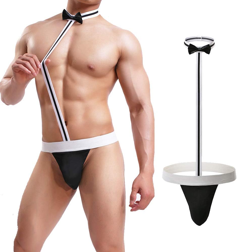 Tangas y pajarita para hombres