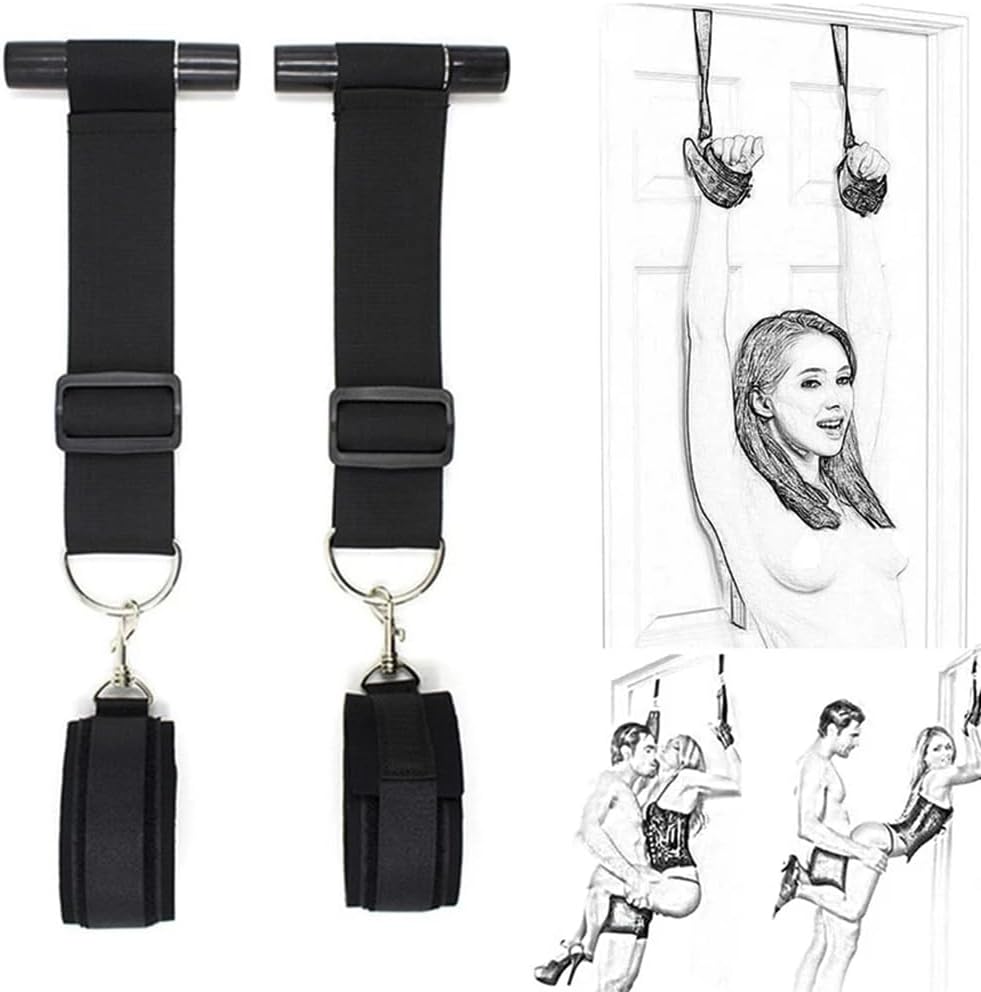 Correas de columpio para colgar en la puerta EuphoriaVine | Restricciones portátiles BDSM Bondage