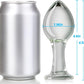 Entrenador de enchufe anal de vidrio QuakeGlow