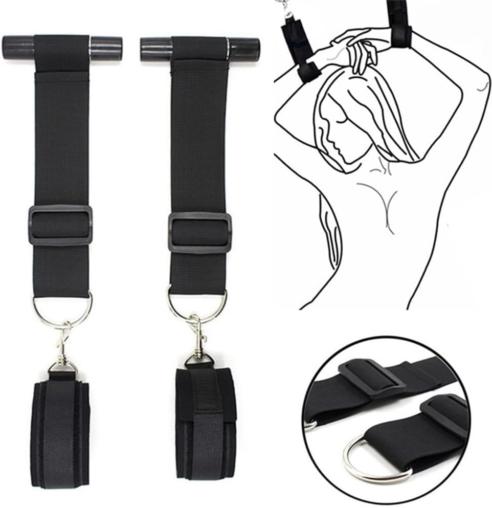 Correas de columpio para colgar en la puerta EuphoriaVine | Restricciones portátiles BDSM Bondage