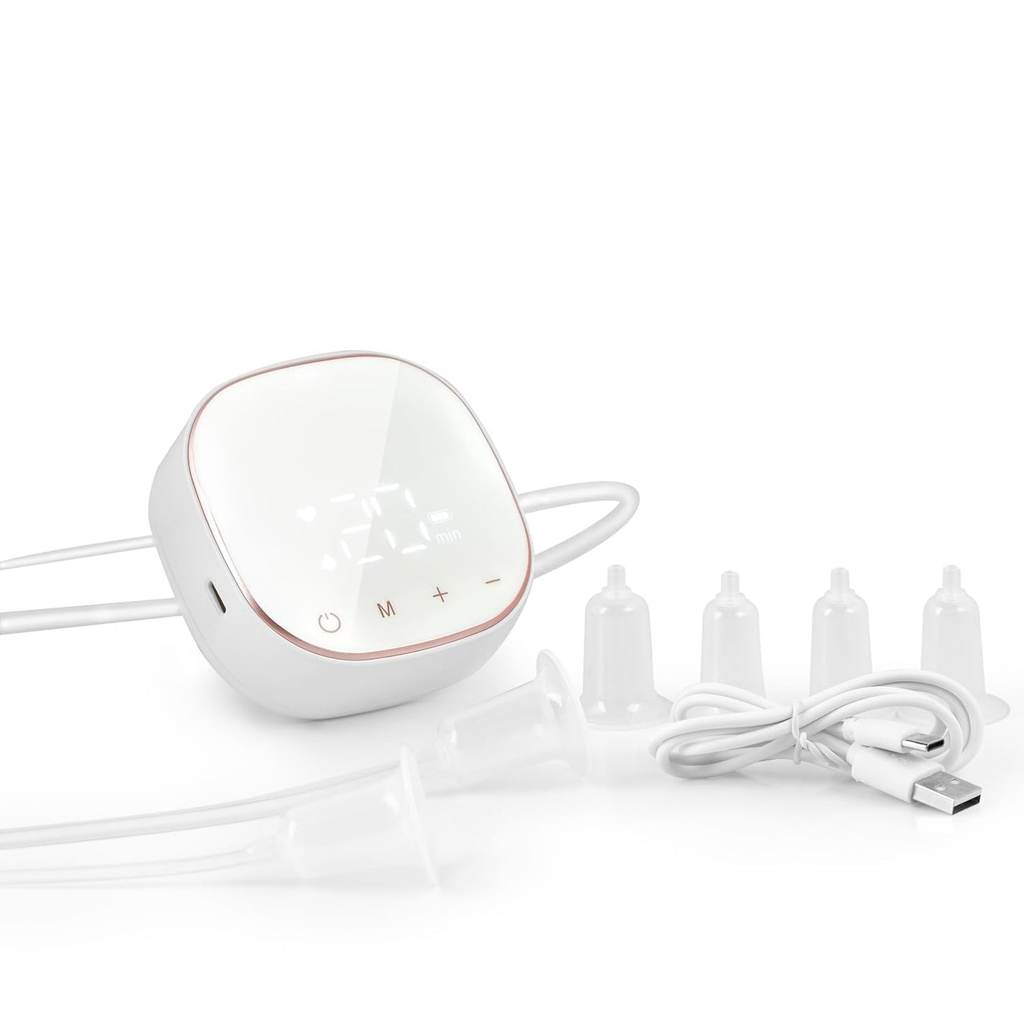 Corrector de pezón eléctrico blanco NipAura