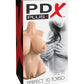 PDX Plus Perfect 10 Masturbador de torso color marfil