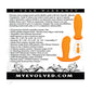 Evolved Creamsicle Wearable Vibe - Orange