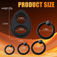 Juego de 5 anillos para el pene de silicona FlexFive