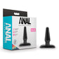 Aventuras Anal Básico Plug Anal Pequeño Negro