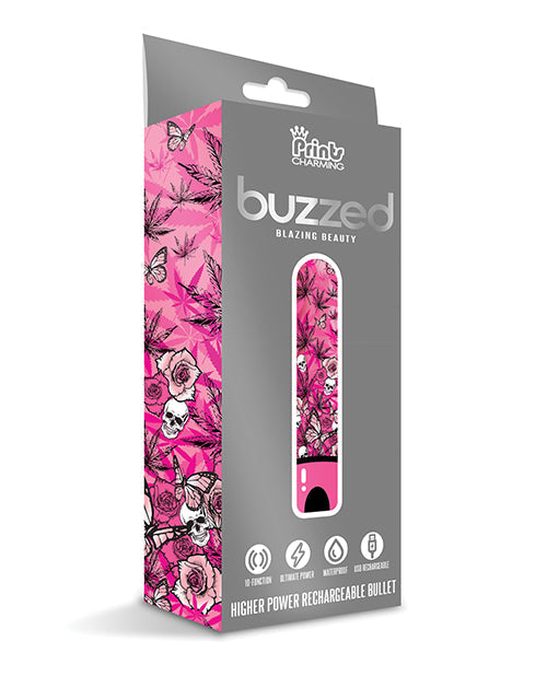 Vibreur balle rechargeable 3,5" - Rose