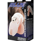 Blue Line Silicone Chastity Cage White