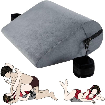 Almohada de espuma CoreBond con cuña de posicionamiento y esposas