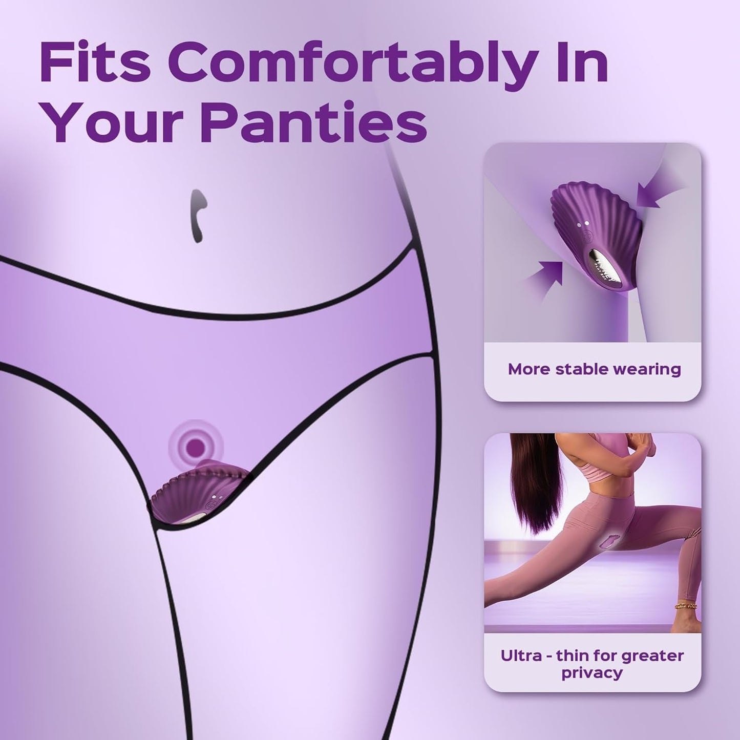 PearlSync APP Wearable Panty Vibrator 9 Modes