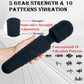 Vibrador de varita para punto G FlexiClimax 10 modos 5 intensidades