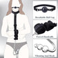 Kit de Bondage Anal VibeHook con Vibrador, Mordaza y Esposas