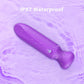 VioletLuxe Bullet Vibrator 10 Modes Waterproof Silicone Rechargeable