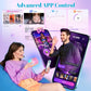 AvenyX Rose Chupador de Clítoris Control por App 9 Modos Impermeable