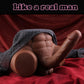 Muñeco sexual masculino AxisFlex Torso con dildo flexible de 8 pulgadas
