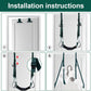 DuoLuxe Premium Door Sex Swing with Dildo & Seat