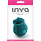 Inya The Kiss Vibromasseur Rechargeable - Bleu sarcelle foncé