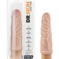 Dr. Skin Vibe 3 - Dildo vibrador de 7.25" - Beige