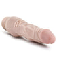 Dr. Skin Vibe 4 - Godemichet Vibrant de 8" - Beige
