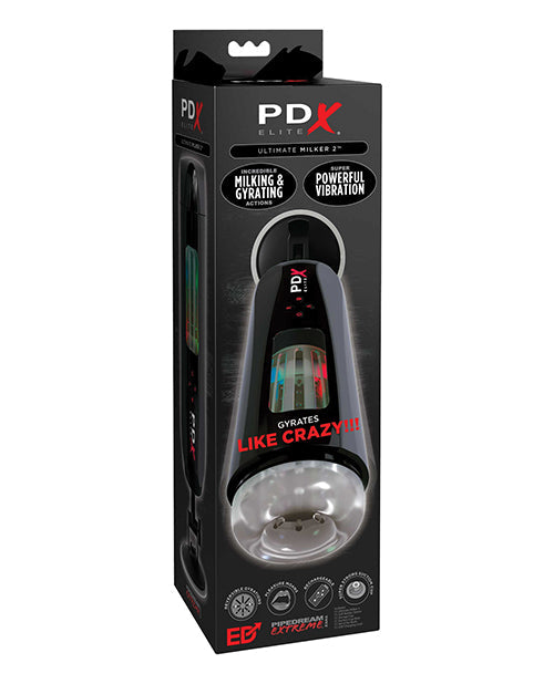 PDX Elite Ultimate Milker 2 Masturbateur Vibrant