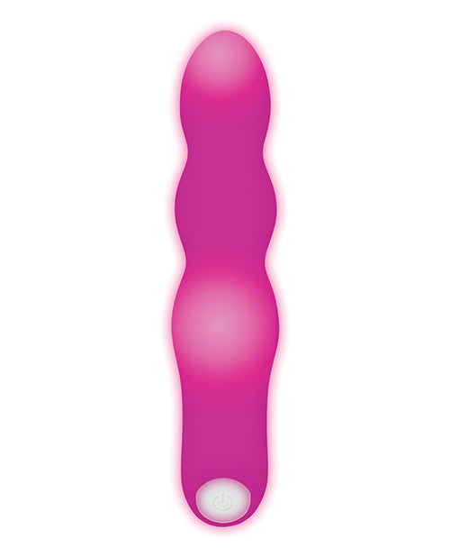 Vibromasseur Lumineux Evolved Afterglow - Rose