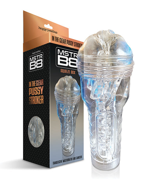 MSTR B8 Pussy Stroker Transparente - Transparente