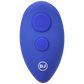 Un plug anal dilatateur - Bleu roi