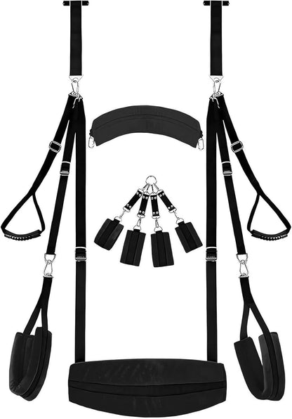 Kit de sujeción para columpio sexual de puerta 2 en 1 NoctyraX