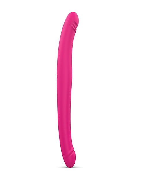 Doble Do 16.5" Consolador de empuje - Rosa