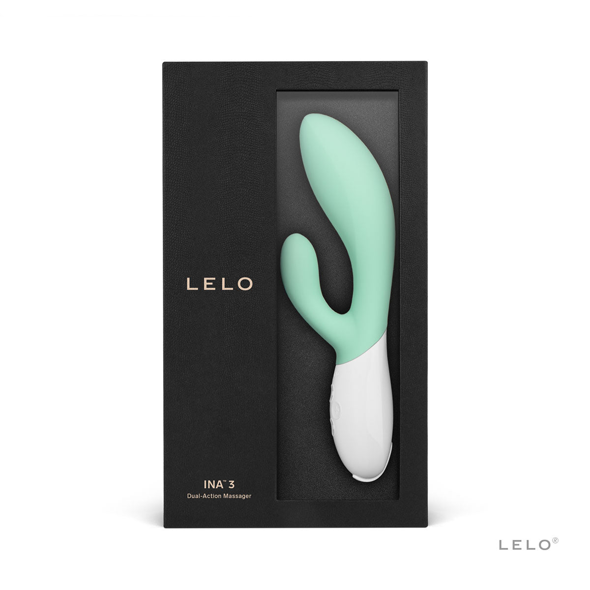 Vibromasseur LELO Ina 3 Rabbit - Vert Algue