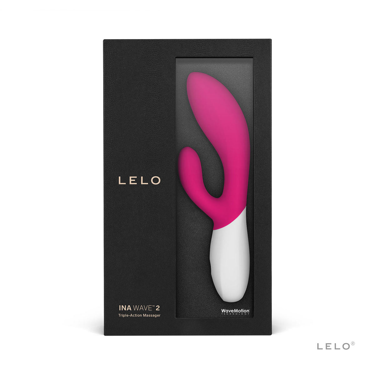 Vibrador LELO Ina Wave 2 Rabbit - Cerise