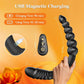 TwinCurve Dual-Ended Pleasure Beads Thrusting Dildo