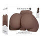 Gender X A Handful Lifelike STroker - Dark