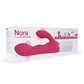 Vibrador conejito giratorio Lovense Nora - Rosa