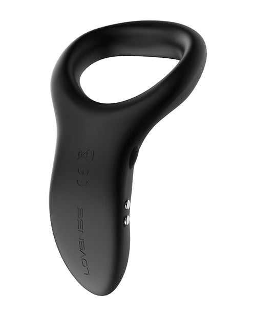 Anillo vibrador para pene Lovense Diamo - Negro