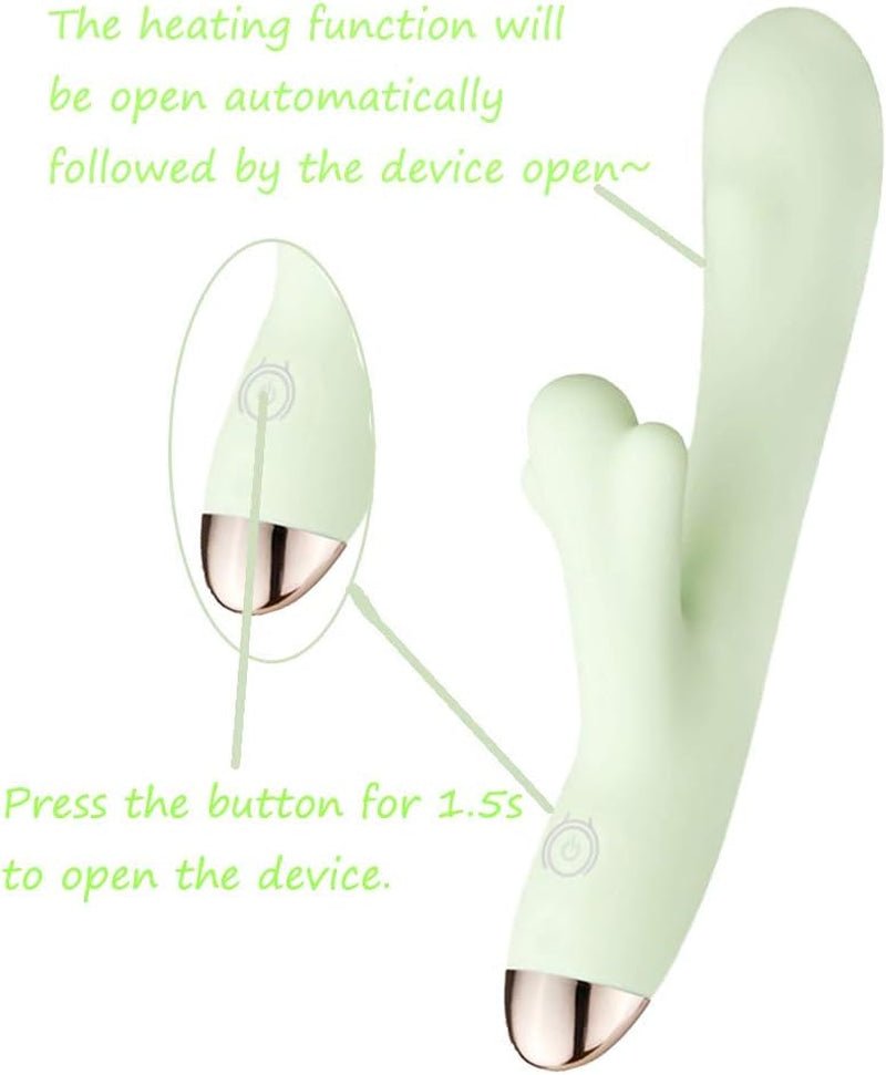 Vibrador PureWave Rabbit 8 modos resistente al agua USB