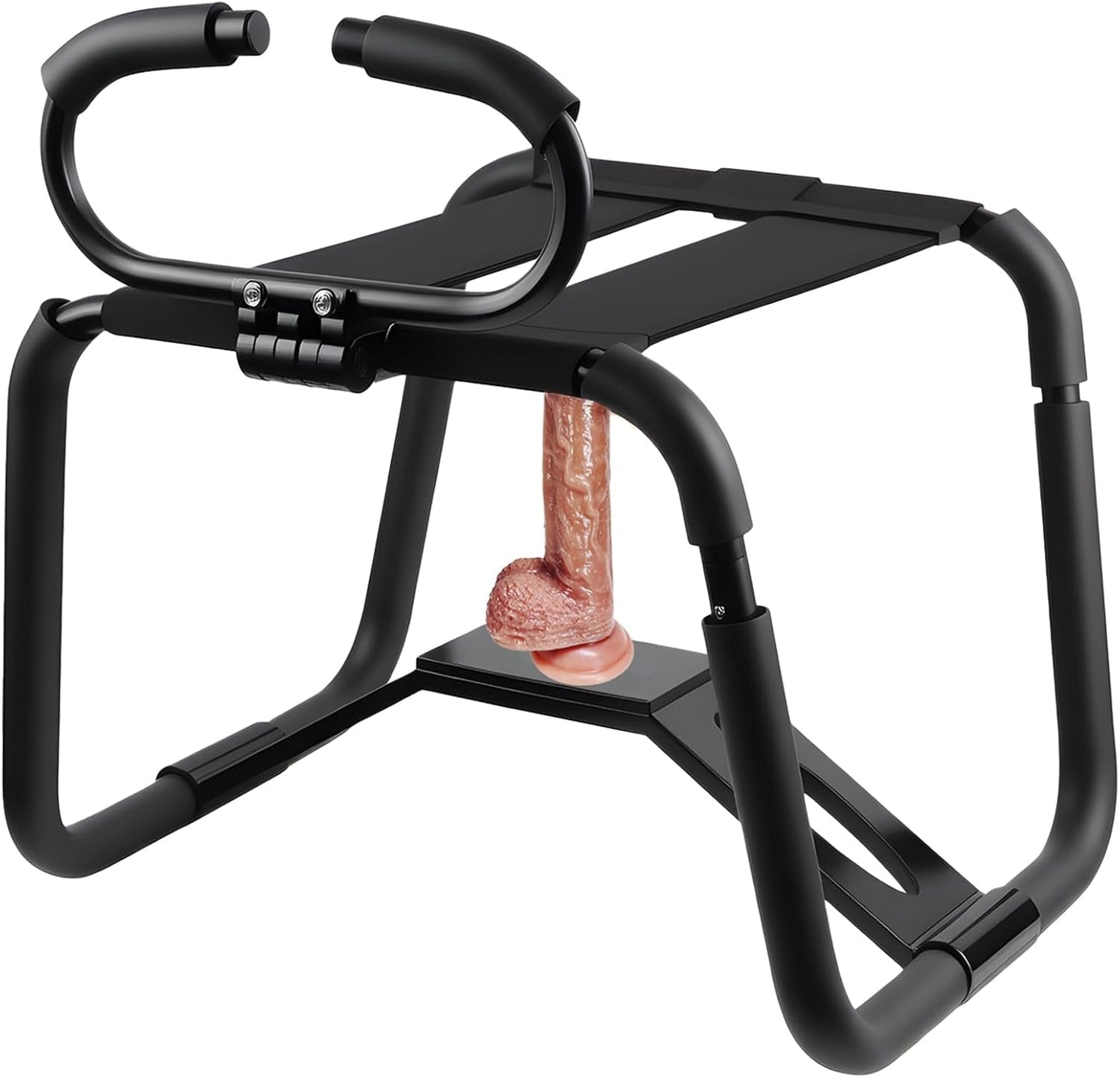 Silla sexual de alta resistencia TitanAxis 800LB con soporte para dildo